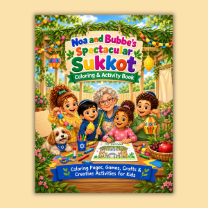 Noa and Bubbe’s Spectacular Sukkot Coloring and Activity Book cover